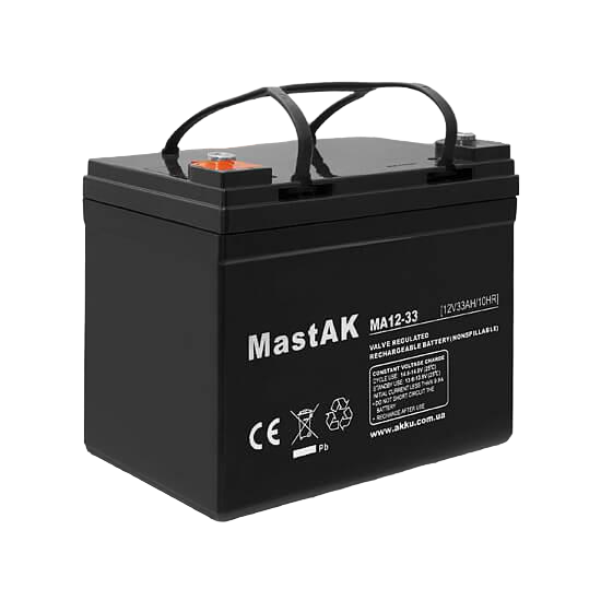 Акумулятор MASTAK MA12-33 12V 33 Ah (185092)